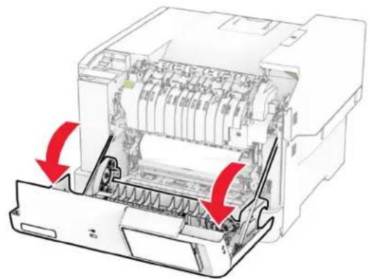 LEXMARK CS632 - Papirstopp under fikseringsenheten - 2