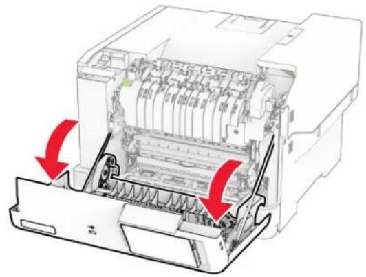 LEXMARK CS632 - Papirstopp i fikseringsenheten - 2
