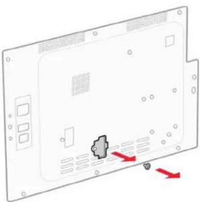 LEXMARK CS632 - Installere en harddisk på skriveren - 3
