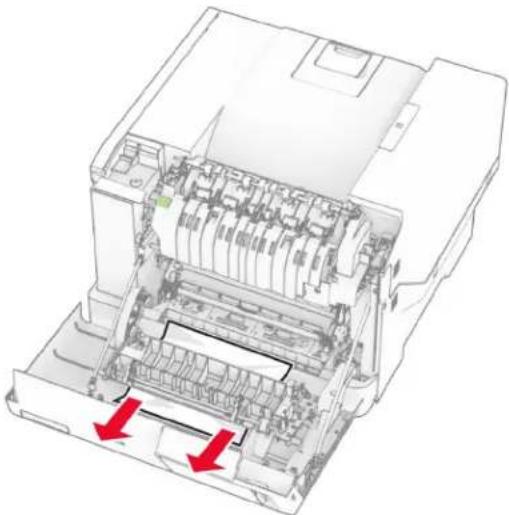 LEXMARK CS632 - Papirstopp i dupleksenheten - 3