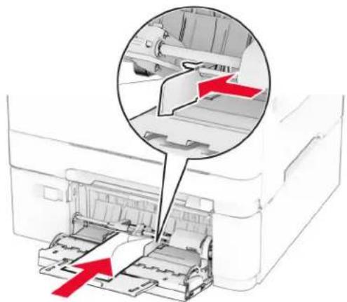 LEXMARK CS632 - Legge i den manuelle materen - 10