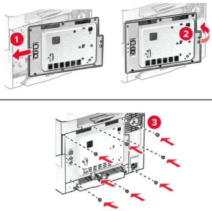 LEXMARK CS632 - Bytte ut MarkNet N8450 trådløs utskriftsserver - 5