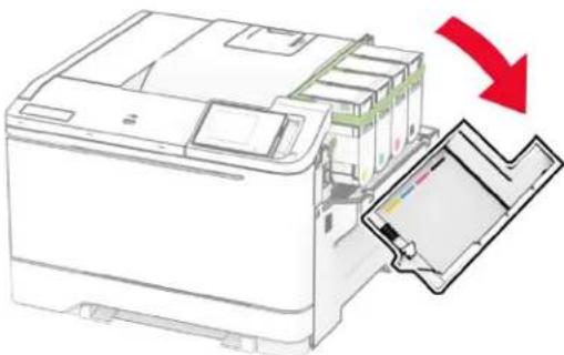 LEXMARK CS632 - Bytte en tonerkassett - 1