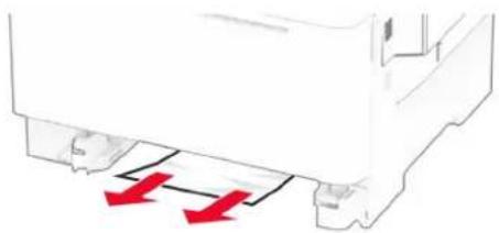 LEXMARK CS632 - Papirstopp i dupleksenheten - 4