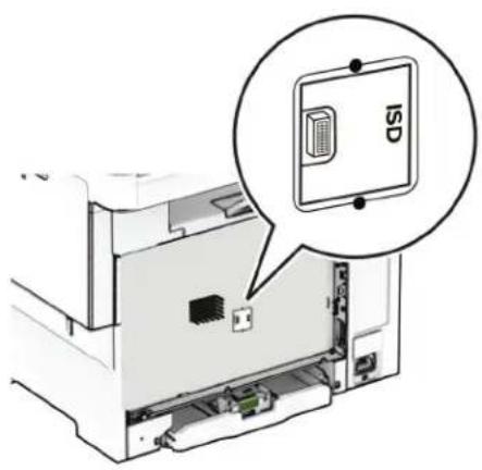 LEXMARK CS632 - Installere den intelligente lagringsstasjonen - 3