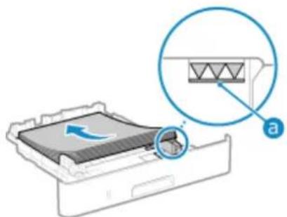 CANON i-SENSYS LBP243dw II - Rett papirføringene inn med formatet på papiret som skal legges i. - 4