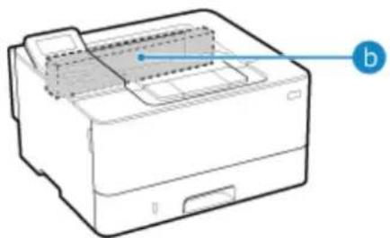 CANON i-SENSYS LBP243dw II - Deler som skal rengjøres när det oppstår symptomer - 1