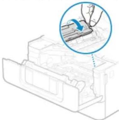 CANON i-SENSYS LBP243dw II - Fjerne det fastkjørte papiret fra inne i maskinen - 3