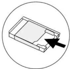 PHILIPS E6220 - 插入 SIM/SD 卡 - 6
