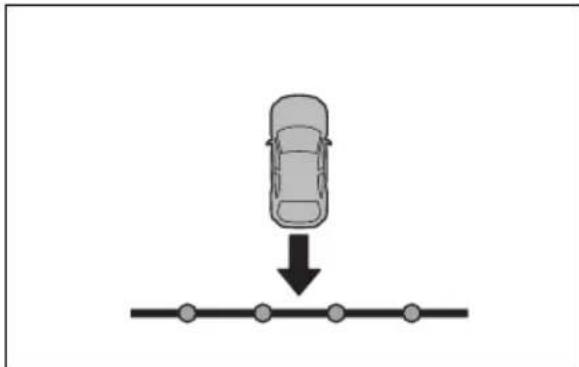 TOYOTA Yaris Cross Hybrid (2024) - Situasjoner hvor systemet kan aktiveres selv om det ikke er noen sannsynlighet for kollisjon - 2