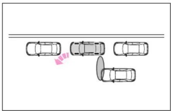TOYOTA Yaris Cross Hybrid (2024) - Situasjoner der utkjøringsfunksjonen for lukeparkering ikke fungerer - 2