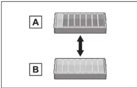 A B