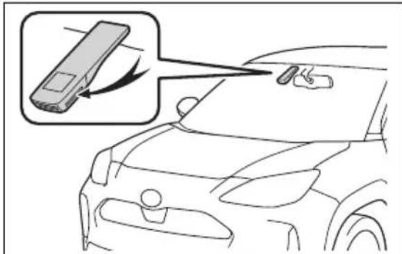 TOYOTA Yaris Cross Hybrid (2024) - Regndråpeføler (biler med vindusviskere med regndråpeføler) - 1