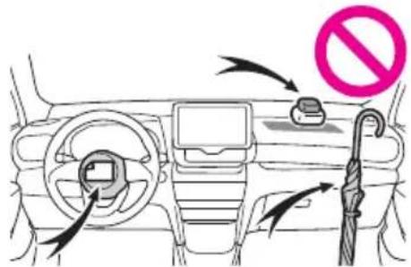 TOYOTA Yaris Cross Hybrid (2024) - Forholdsregler for SRS-kollisjonsputer - 4