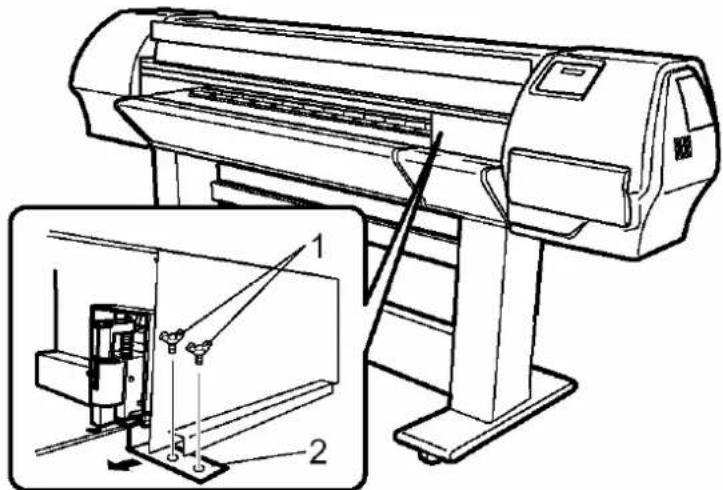 Mutoh Rockhopper II - Front cover - 1