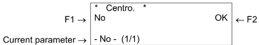 Mutoh Rockhopper II - Centronics Initialize menu - 1
