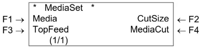 Mutoh Rockhopper II - Media setup menu - 1