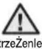 SAMSUNG SC5481 - UWAGA/OSTRZEŻENIE UŻYTE SYMBOLE - 1