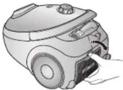 SAMSUNG SC5481 - czyszczenie FILtra wyLotoweGo - 1