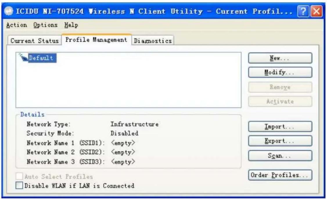 Icidu NI-707524 - Profile Management - 1