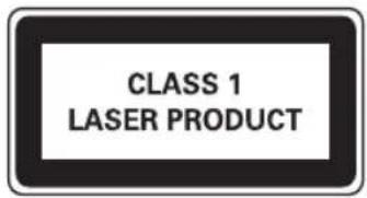 CLASS 1 LASER PRODUCT