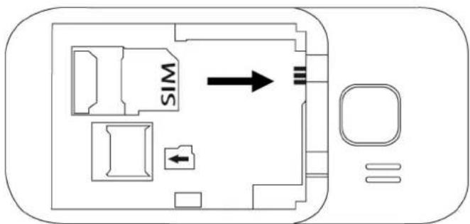 myPhone 1065 Spectrum - Wkładanie karty SIM, karty pamięci oraz baterii - 2