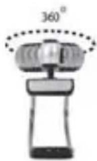 Illustration of a robot with a 360-degree angle indicator (no text or symbols on the robot itself)