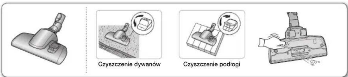 SAMSUNG SD9450 - Dwupoziomowa szczotka (opcja) - 1