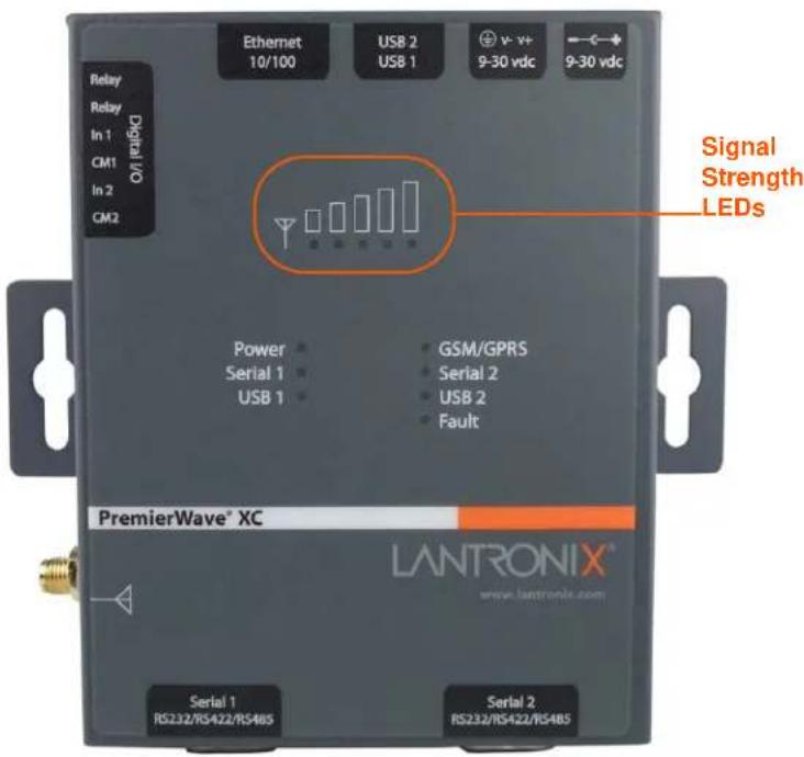 Lantronix PXC2102G2-01 - Top Panel - 1