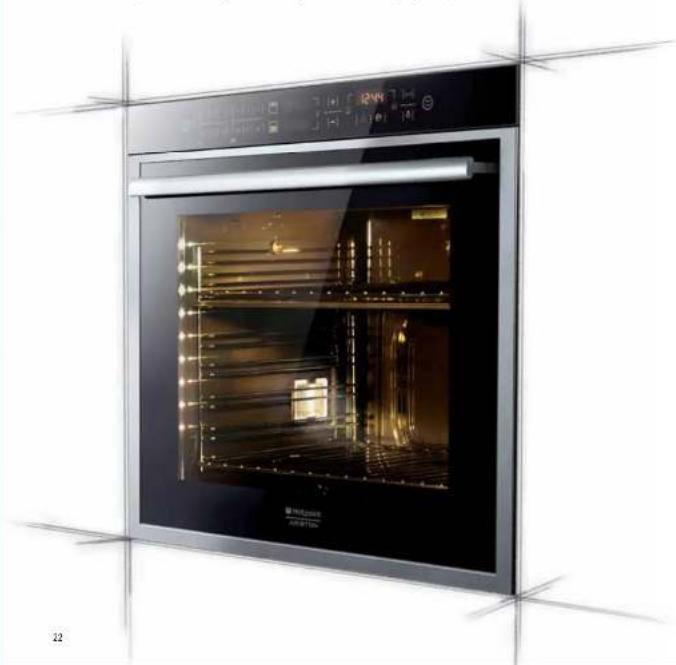HOTPOINT LSFF 9M124 C EU - PIEKARNIK OPENSPACE: OGROMNA KOMORA O POJEMNOŚCI 77 LITRÓW W URZĄDZENIU O STANDARDOWEJ ŚZEROKOŚCI 60 CM. - 1