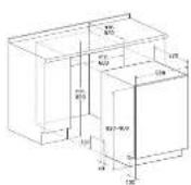 HOTPOINT LSFF 9M124 C EU - ZMYWARKA Z UKRYTYM PANELEM - 1