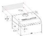 HOTPOINT LSFF 9M124 C EU - OKAP PODSZAFKOWY - 1