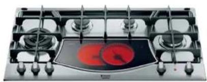 HOTPOINT LSFF 9M124 C EU - PŁYTY GAZOWE. ZAAWANSOWANA FUNKCJONALNOŚĆ I ESTETYKA. - 8