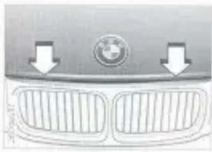BMW 323i (1996) - Pokrywa komory silnikowej - 4