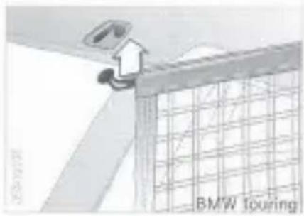 BMW 323i (1996) - Siatka odzielająca bagażnik\* - 1