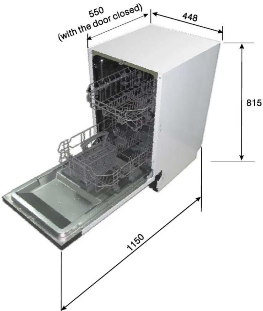TEKA DW8 40 FI - Dane tecchniczne - 1