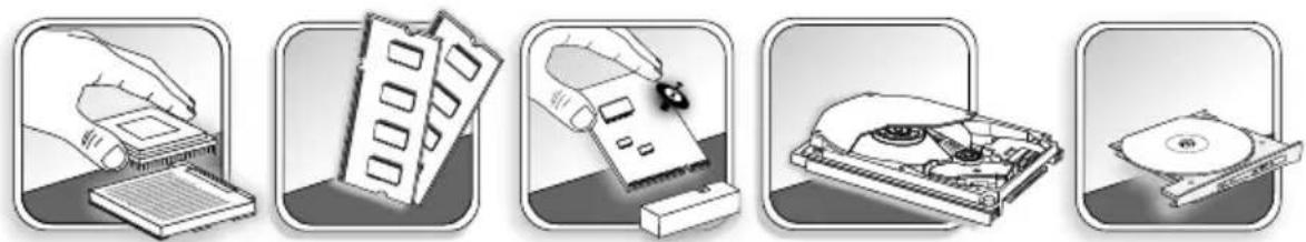 MSI Wind Top 22ET 6M - Component Replacement & Upgrade - 2