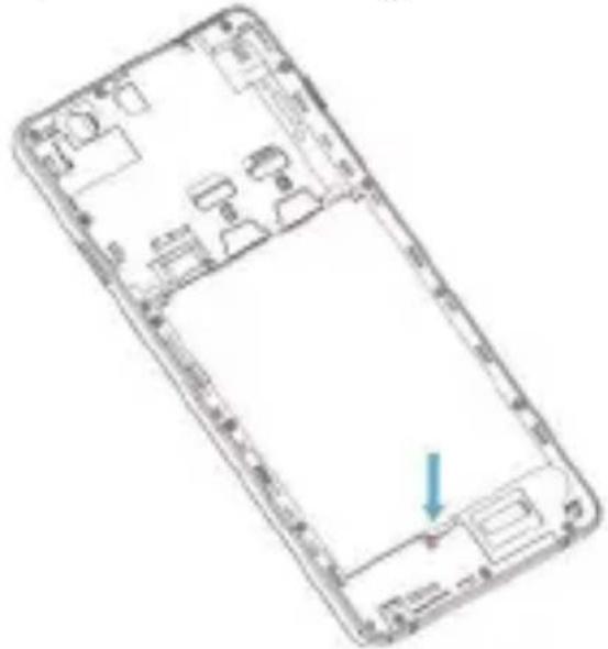 HAIER L53 - Installer la batterie - 1