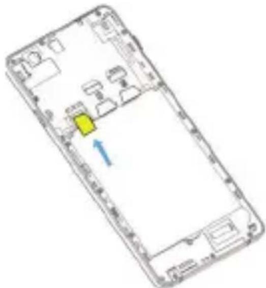 HAIER L53 - Insérer la carte mémoire microSD - 1