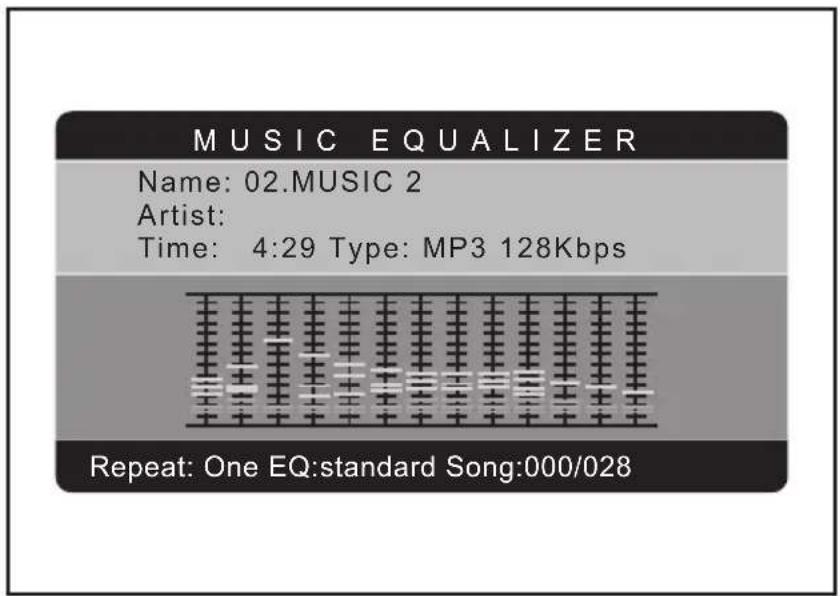 MUSIC EQUALIZER Name: 02.MUSIC 2 Artist: Time: 4:29 Type: MP3 128Kbps Repeat: One EQ:standard Song:000/028