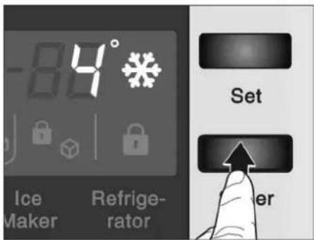 -84° Ice Maker Refriger- rator Set er