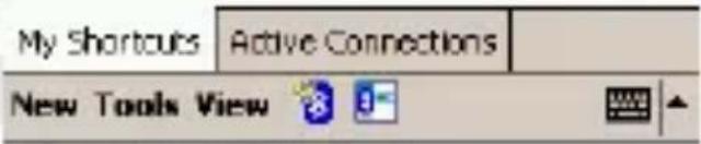 My Shortcuts Active Connections New Tools View