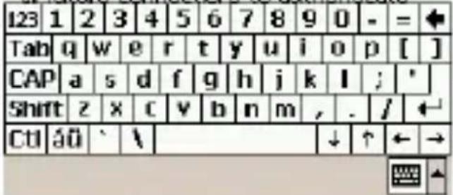 123 1 2 3 4 5 6 7 8 9 0 - = Tab q w e r t y u i o p [ ] CAP a s d f g h j k l ; ' Shift z x c v b n m , . / ← Ctrl àû ` \ ↓ ↑ ← →