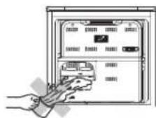 HITACHI R-Z228 - WARNING - 2
