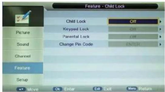 Manta LED93205 - Blokada (Lock) - 1
