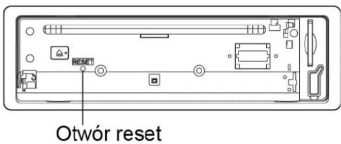 RESET Otwór reset