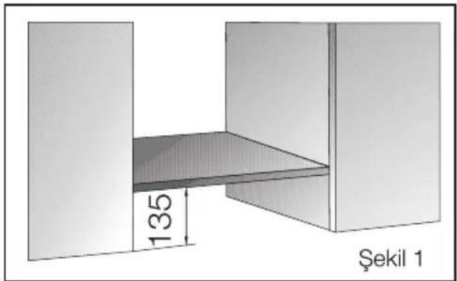 Arçelik P 180 YI - Aspiratörün Montajı - 4