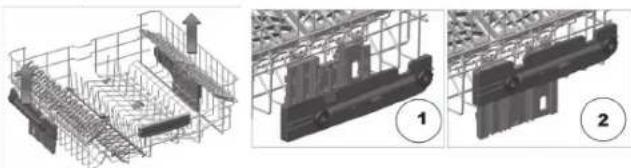 Freggia DWCI6159 - • TOP BASKET HEIGHT ADJUSTMENT WHILE IT IS FULL - 1