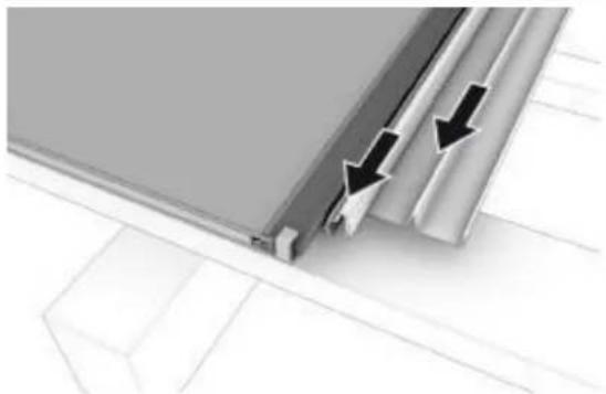 Scheuten Solar Integra Vitro - Roof Seams left and right - 2