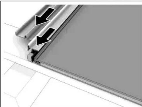 Scheuten Solar Integra Vitro - Roof Seams left and right - 1